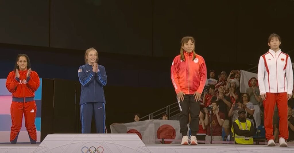 2024年パリ五輪女子レスリング５０Kg級で表彰式に3位が2人居たのはどうして？